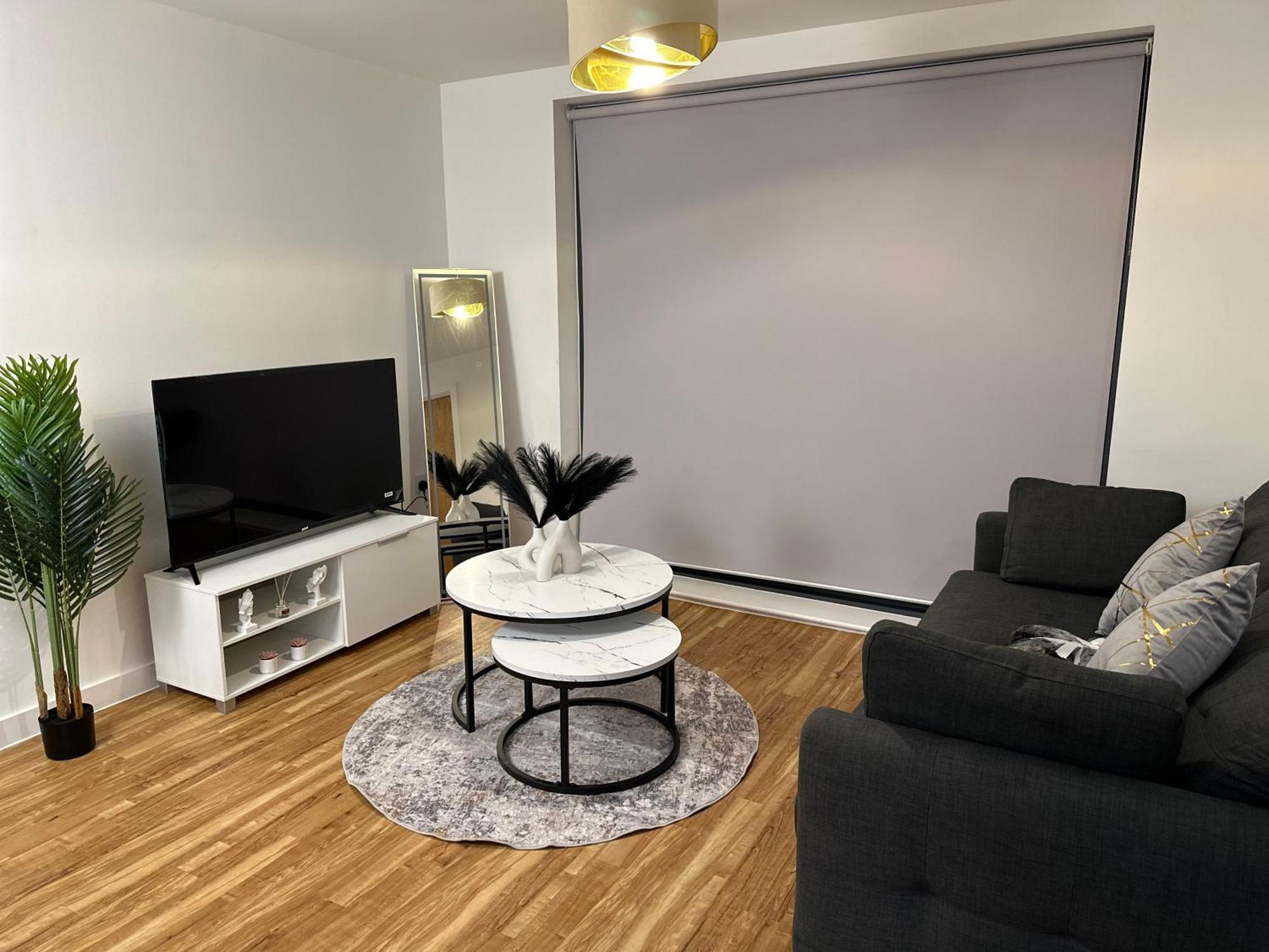 Luxury 2-Bed High-Rise In Manchester With Parking エクステリア 写真